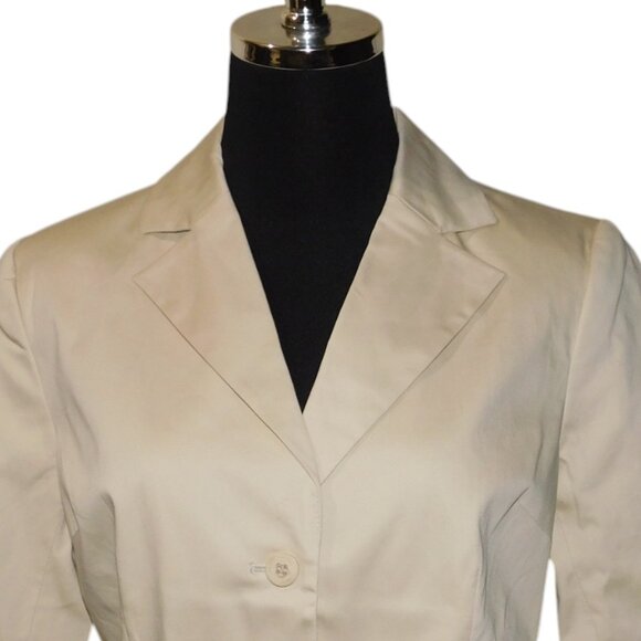 Grace Dane Lewis Workshop Santa Cruz Petite Button Up Top Jacket Size 10P NWT - Picture 2 of 7
